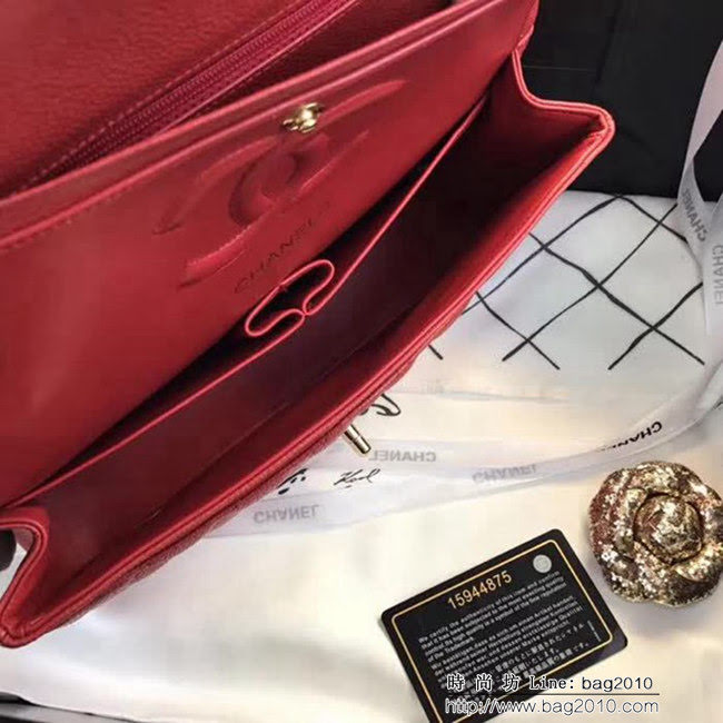香奈兒CHANEL 升級版A1112全新經典小羊皮金銀鏈條單肩斜挎包 DSC1745